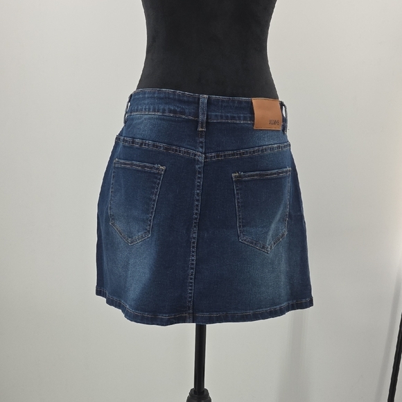 Denim Blue Women's Skirt - Picture 12 of 16